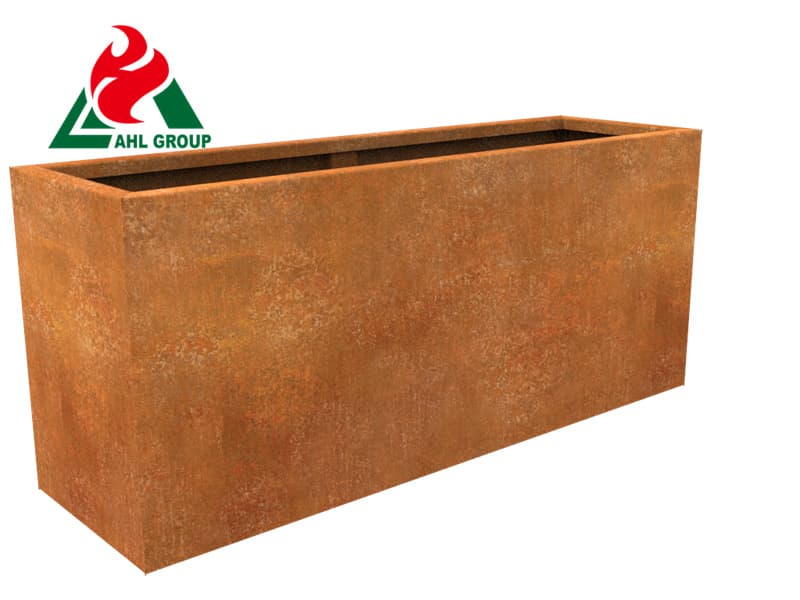 Corten Steel Round Planter Wholesale