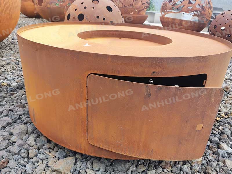 <h3>Handcrafted Corten Steel Fire Pits | AHL BBQ grill</h3>
