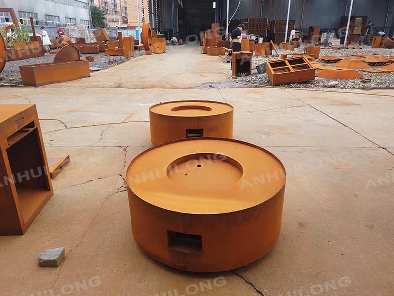 Outdoor Camping corten steel fire pit Company For Sale