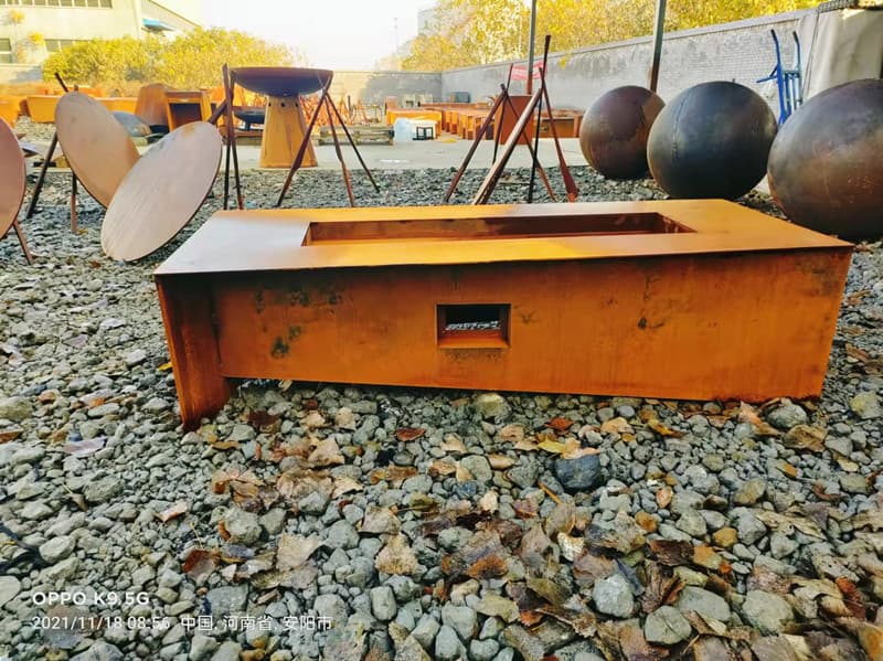 Fire and Art Combined: The Fusion of Functionality and Aesthetics in Corten Fire Pits